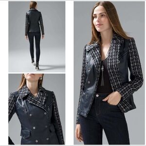 White House Black Market Navy and Black Blazer